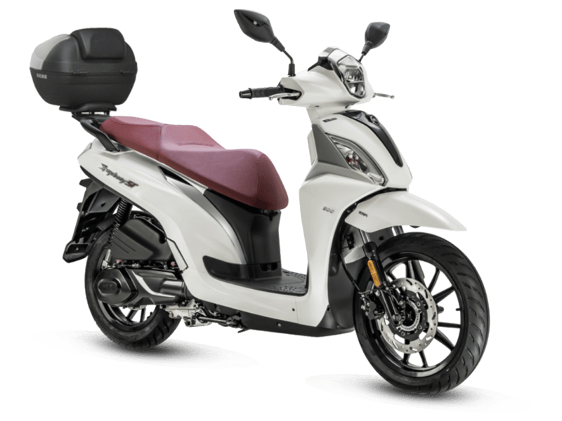 Rent a Sym Symphony Scooter in Paros
